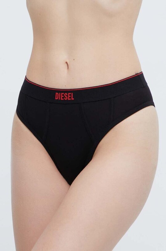 Труси Diesel трикотаж чорний A10710.0HIAX