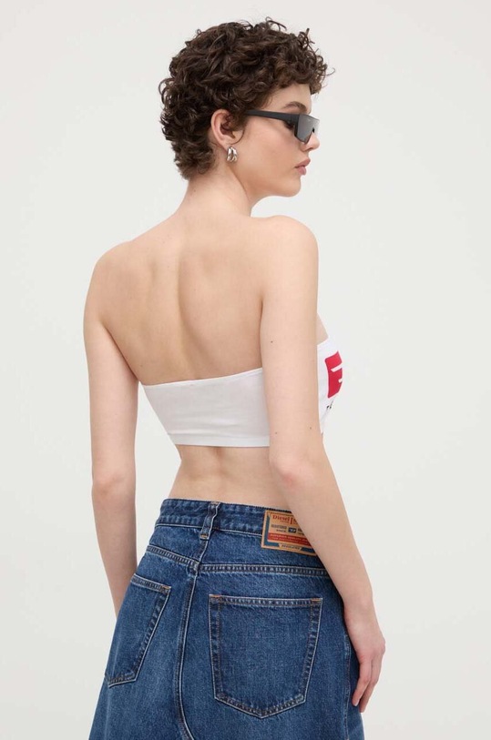 Odzież Diesel top UFSB-MELANIE A13400.0WHAV biały