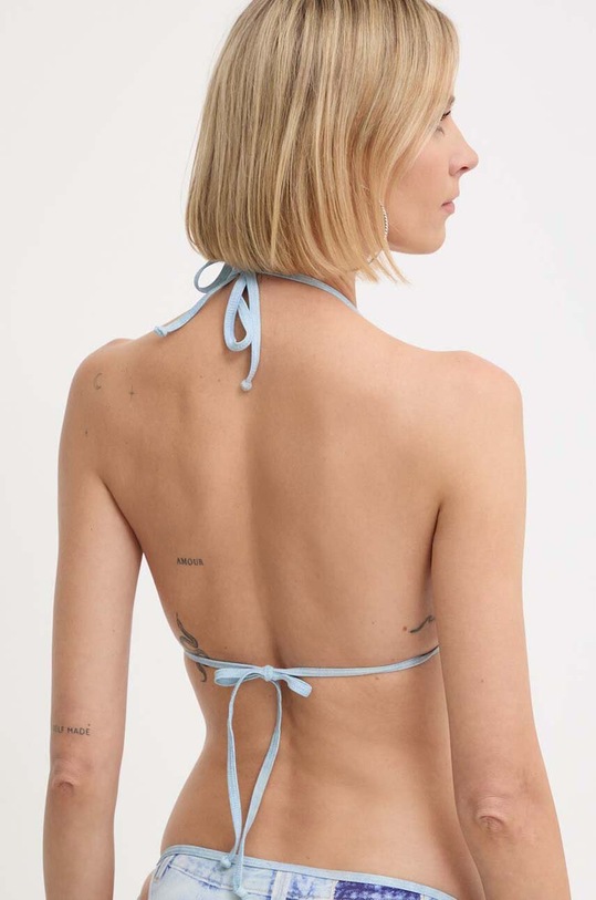 Odzież Diesel biustonosz kąpielowy BFB-SEES-T A13199.0CJAV niebieski