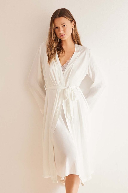 women'secret szlafrok SENSE BRIDAL tkanina biały 2537711