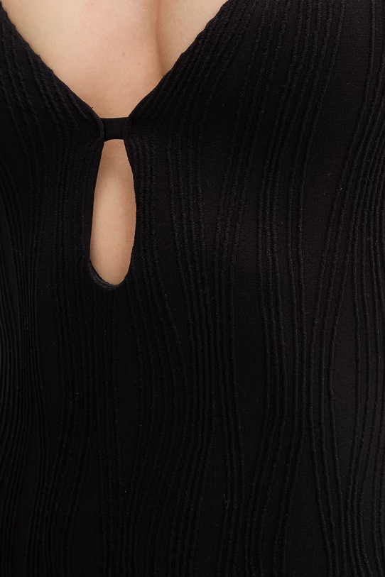 Chantelle egyrészes fürdőruha fekete C12VUA