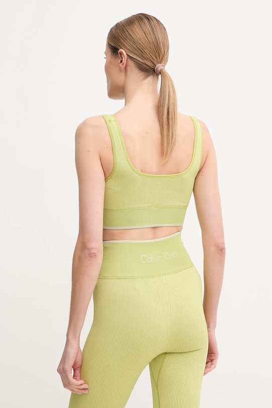 Одежда Спортивный бюстгальтер Calvin Klein Performance 00GWS4K220 зелёный