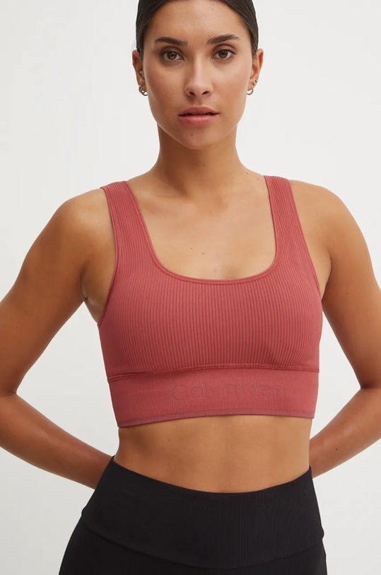 Športová podprsenka Calvin Klein Performance červená 00GWS4K220