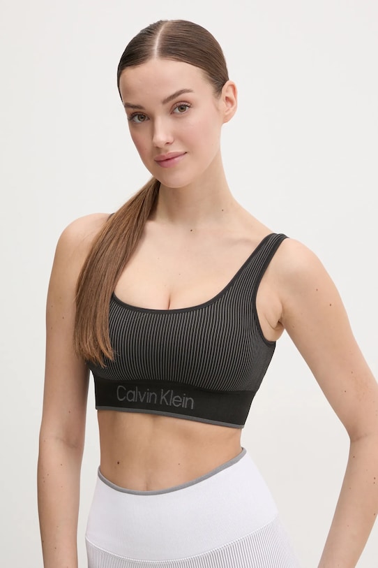 Calvin Klein Performance biustonosz sportowy czarny 00GWS4K220