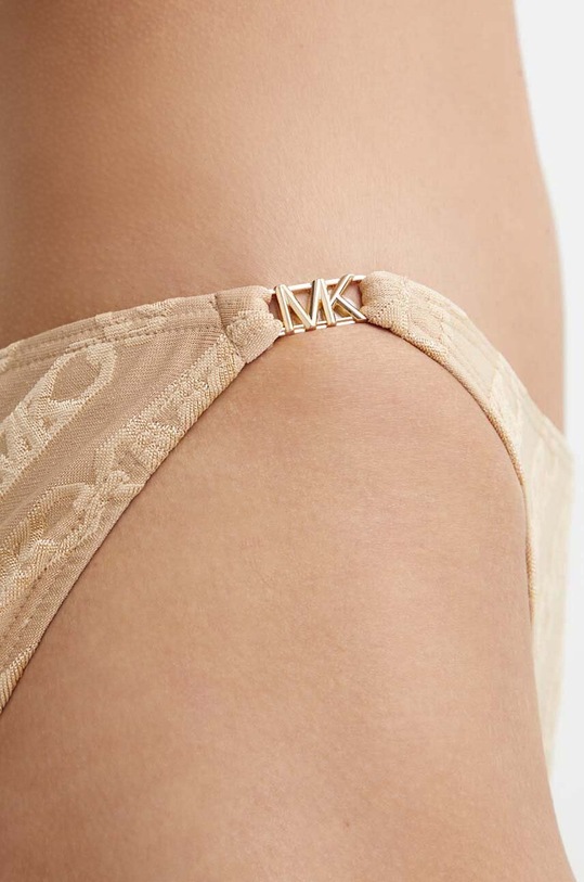 MICHAEL Michael Kors figi kąpielowe STRING BIKINI BOTTOM beżowy MM13095