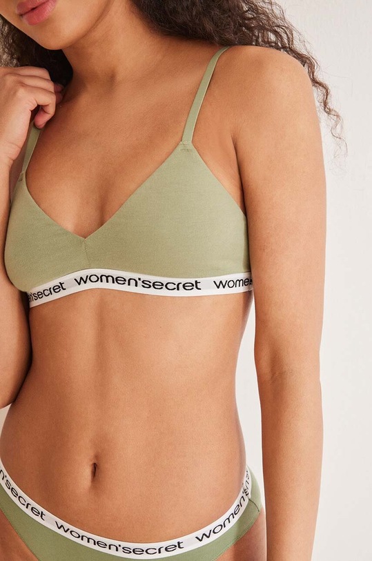 Одяг Бюстгальтер women'secret LOGO 5057079 зелений