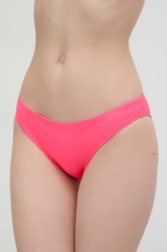 Kupaće gaćice Guess natpis roza E4GO01.MC044