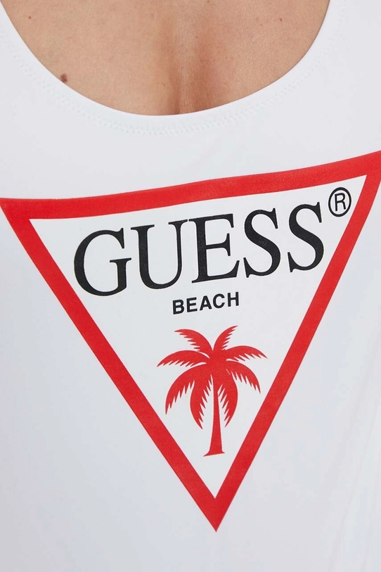 Слитный купальник Guess E4GJ48.LY00K белый