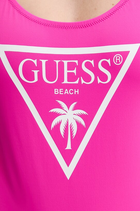 Jednodílné plavky Guess E4GJ48.LY00K růžová