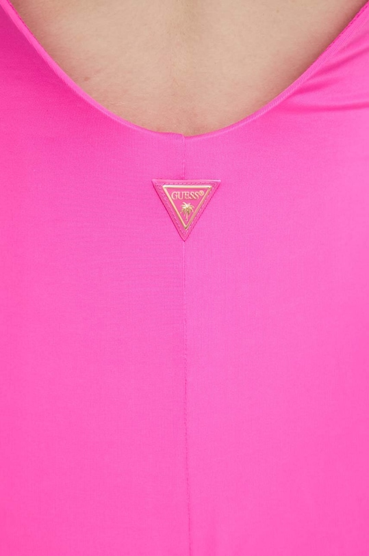 Слитный купальник Guess розовый E4GJ09.KC5Z0