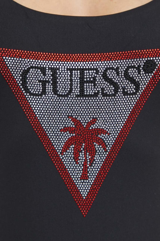 Guess egyrészes fürdőruha fekete E4GJ03.MC040