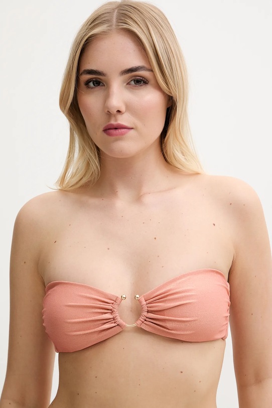 Guess sutien de baie E4GJ16.KC632 portocaliu SS25