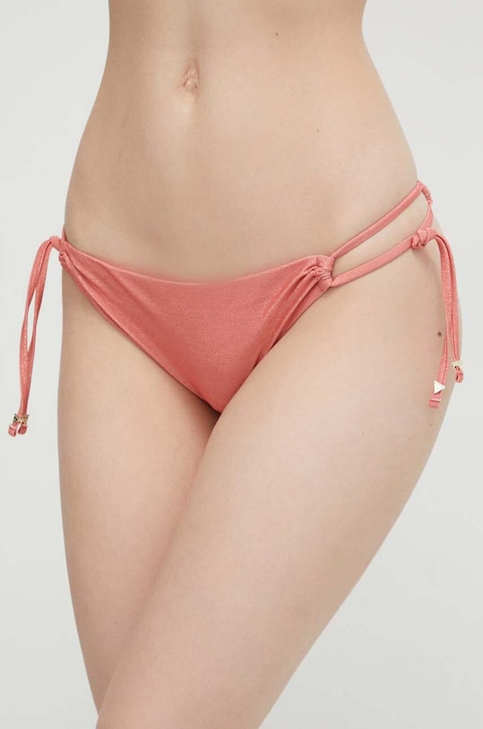 Купальні труси Guess дрібний узор рожевий E4GO13.KC632