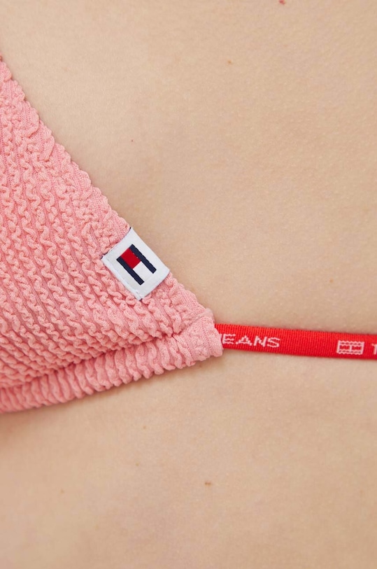 Купальный бюстгальтер Tommy Jeans розовый UW0UW05110