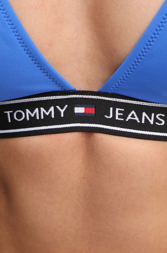 Plavková podprsenka Tommy Jeans UW0UW05349 modrá