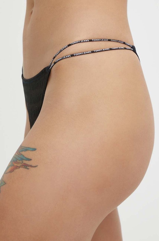 Tommy Jeans tanga UW0UW05359 negru SS24