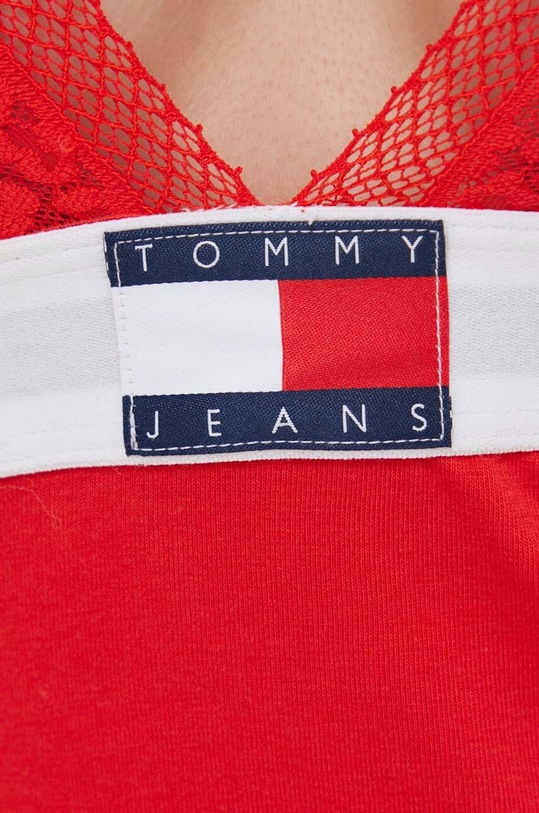 Tommy Jeans cămașă de pijama UW0UW05162 rosu