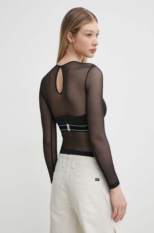 Odzież Tommy Jeans body UW0UW05135 czarny
