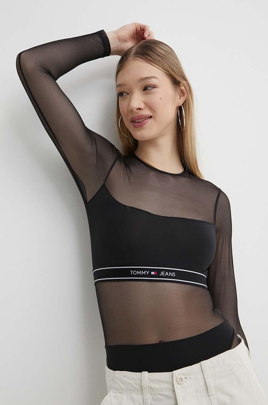 Tommy Jeans body UW0UW05135 czarny