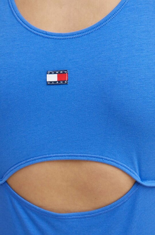 Боді Tommy Jeans блакитний UW0UW05149