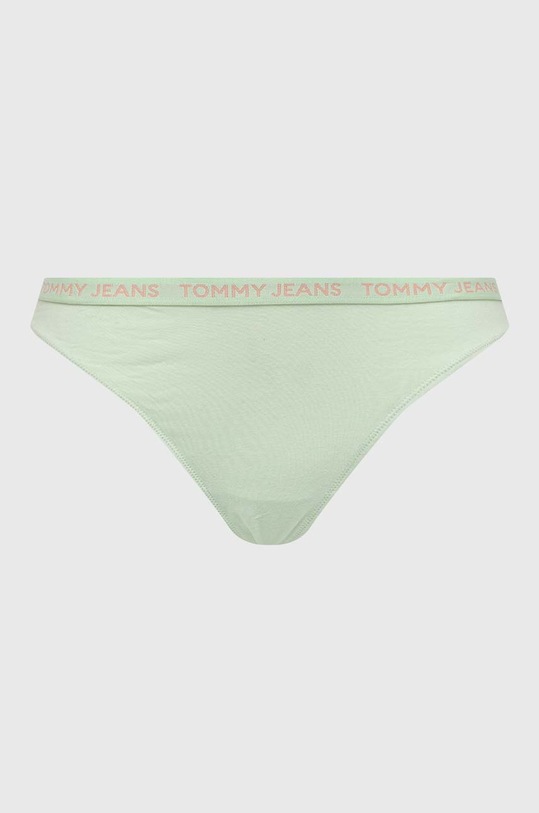 Odzież Tommy Jeans stringi 3-pack UW0UW05011 zielony