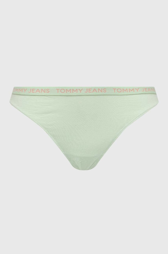 Odzież Tommy Jeans stringi 3-pack UW0UW05011 zielony