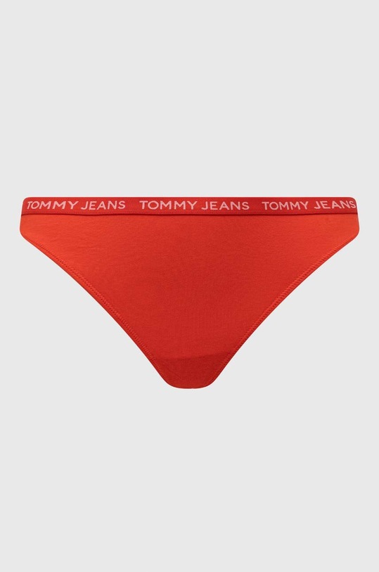 Odzież Tommy Jeans stringi 3-pack UW0UW05011 czerwony