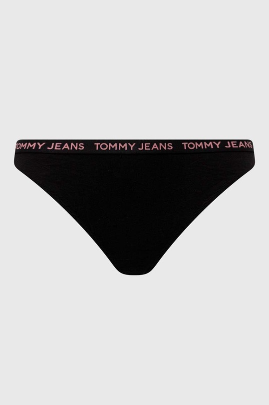 Tommy Jeans stringi 3-pack czerwony UW0UW05011
