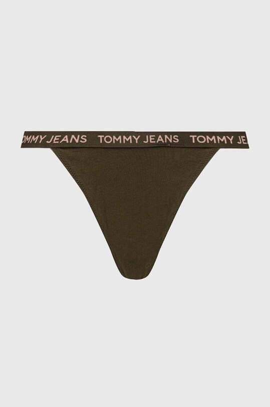 Одежда Стринги Tommy Jeans 3 шт UW0UW05012 зелёный