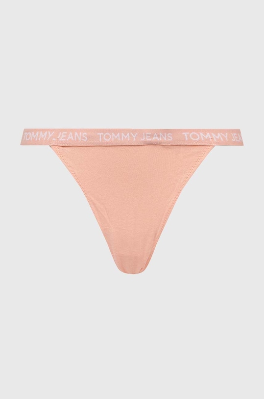 Tommy Jeans tanga 3 db zöld UW0UW05012