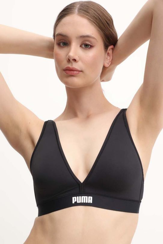 Podprsenka Puma bez kostíc čierna 938312