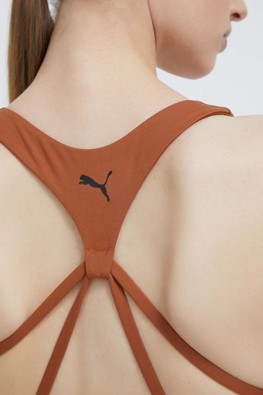 Športová podprsenka Puma 4KEEPS 524800 hnedá