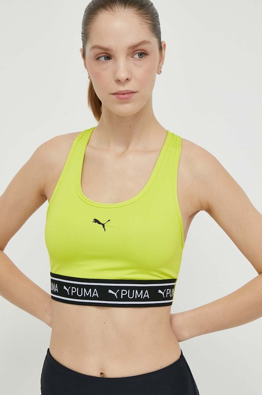 Спортивний бюстгальтер Puma 4Keeps зелений 525319