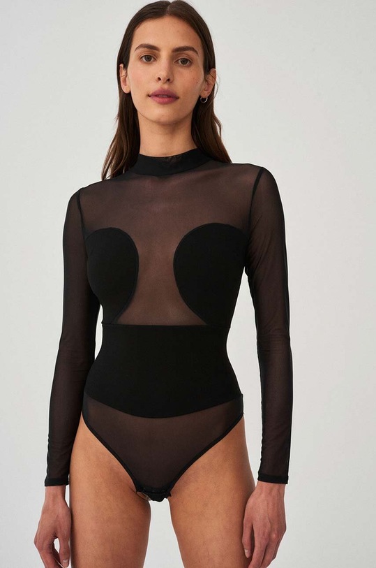 Undress Code body All-Nighter Bodysuit moale negru 539