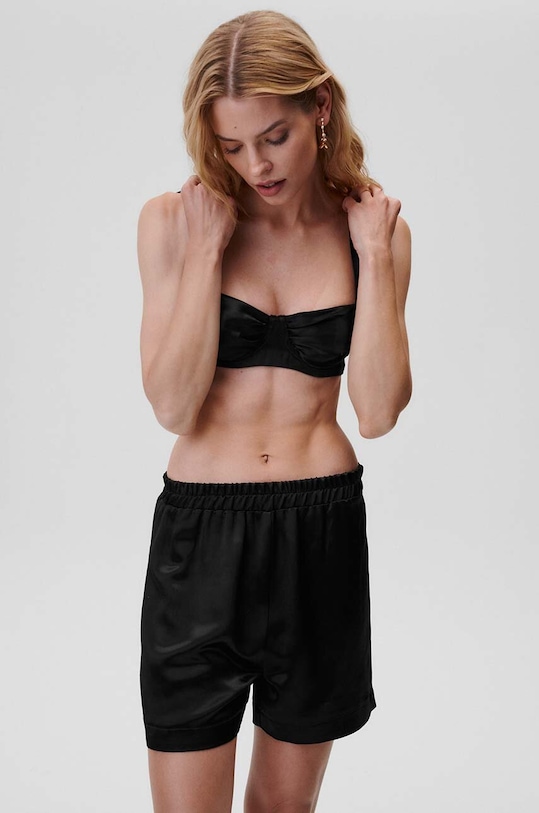 Undress Code pantaloni scurti Everything I Do Boers 664 negru SS24