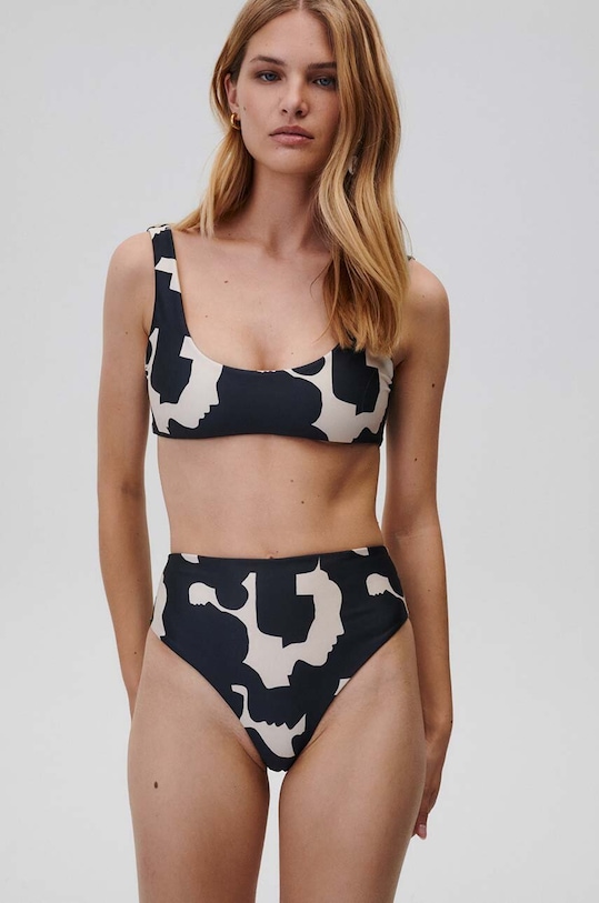 Undress Code biustonosz kąpielowy Castaway czarny 700