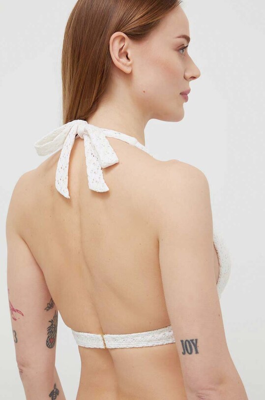 Hollister Co. biustonosz kąpielowy KI311.4071.100 biały SS24