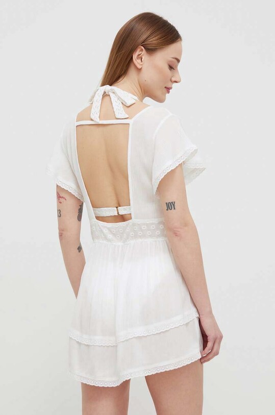 Plážové šaty Hollister Co. KI311.4079.101 bílá SS24