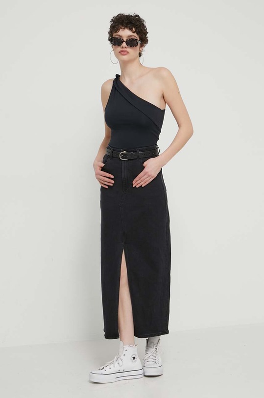 Body Abercrombie & Fitch KI139.4288.900 černá SS24