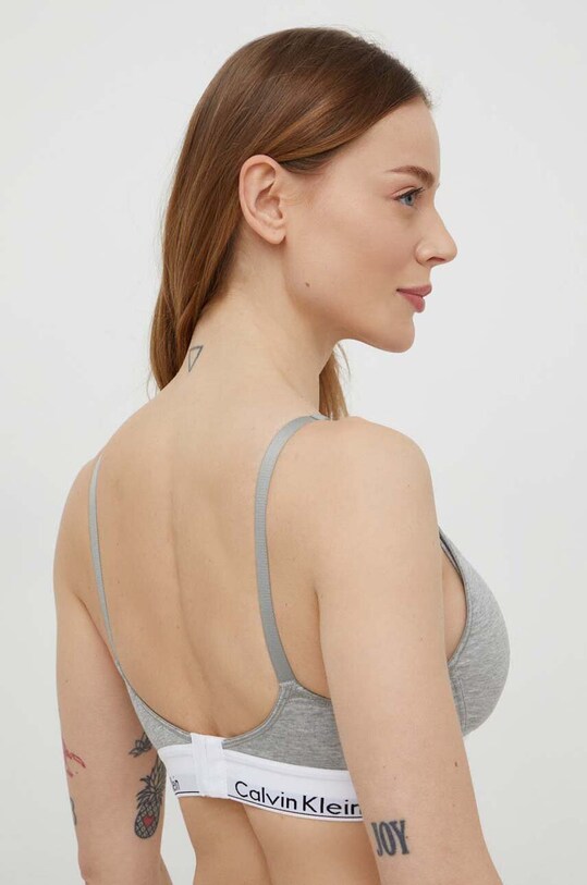 Дрехи Сутиен за кърмене Calvin Klein Underwear 000QF6218E сив
