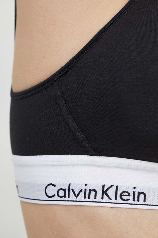 Calvin Klein Underwear biustonosz do karmienia czarny 000QF6218E