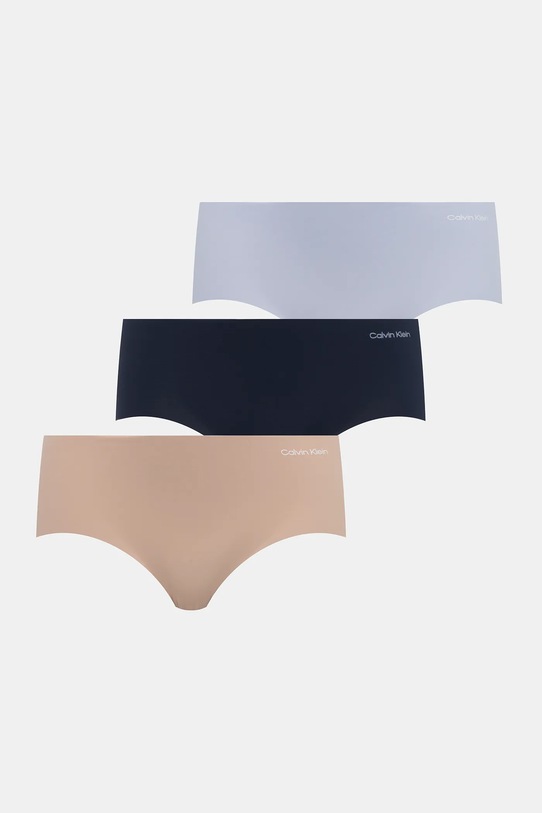 Calvin Klein Underwear chiloți 3-pack figi albastru 000QD3559E
