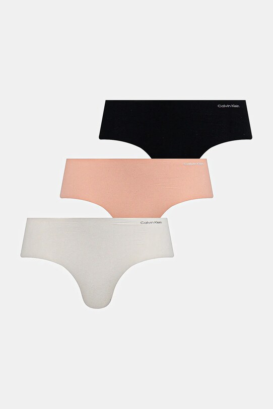 Nohavičky Calvin Klein Underwear 3-pak čierna 000QD3559E