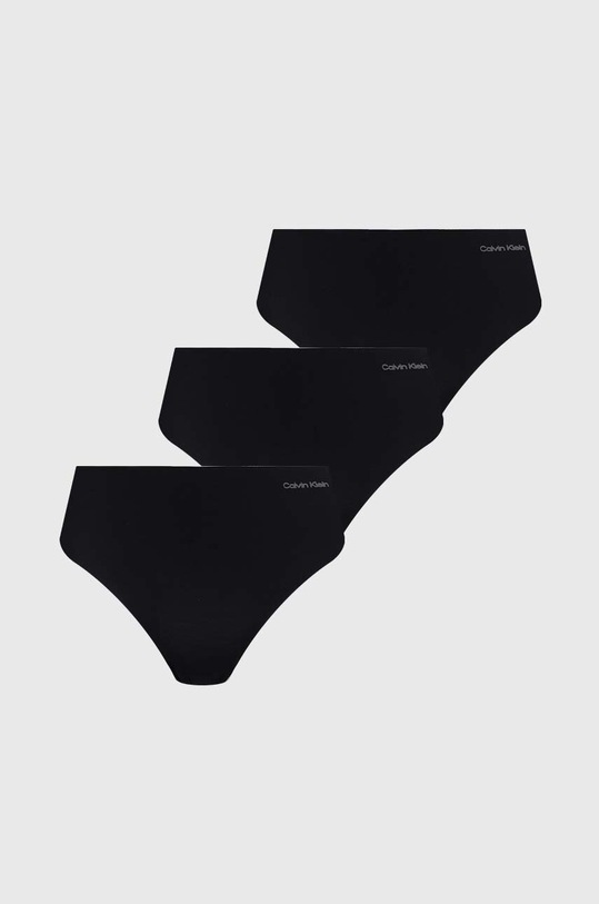 Calvin Klein Underwear figi 3-pack dzianina czarny 000QD3559E