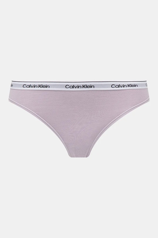 Odzież Calvin Klein Underwear figi 3-pack 000QD5207E fioletowy