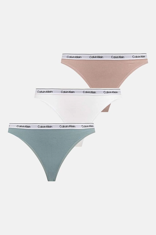 Gaćice Calvin Klein Underwear 3-pack bez uzorka šarena 000QD5207E