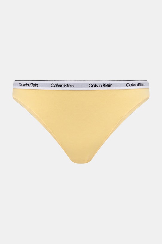 Calvin Klein Underwear figi damskie bawełniane z elastanem 5-pack 000QD5208E różowy SS26
