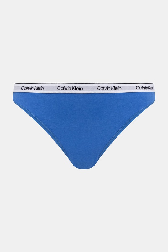 Odzież Calvin Klein Underwear figi damskie bawełniane z elastanem 5-pack 000QD5208E różowy