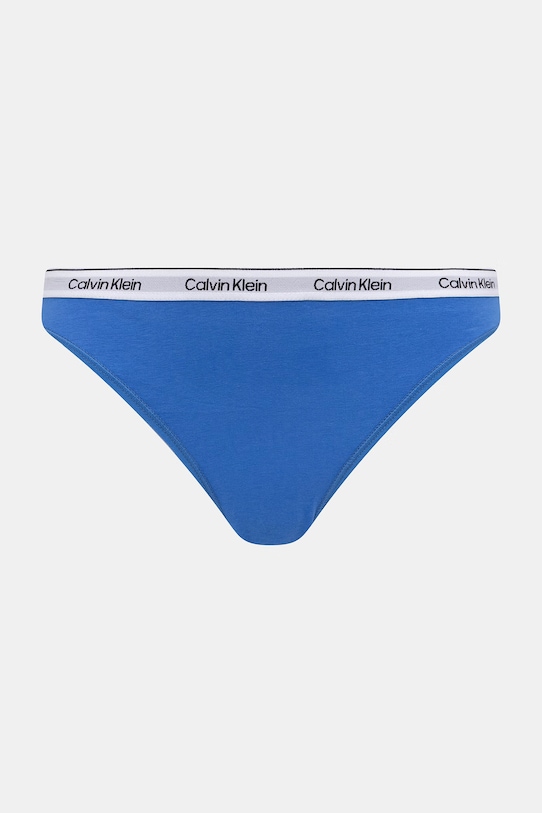 Odzież Calvin Klein Underwear figi damskie bawełniane z elastanem 5-pack 000QD5208E różowy