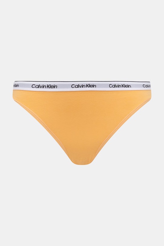 Calvin Klein Underwear figi damskie bawełniane z elastanem 5-pack 000QD5208E różowy